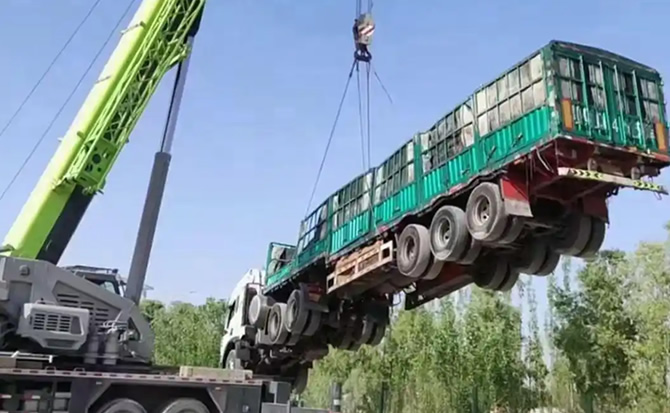 良庆区道路脱困救援案例